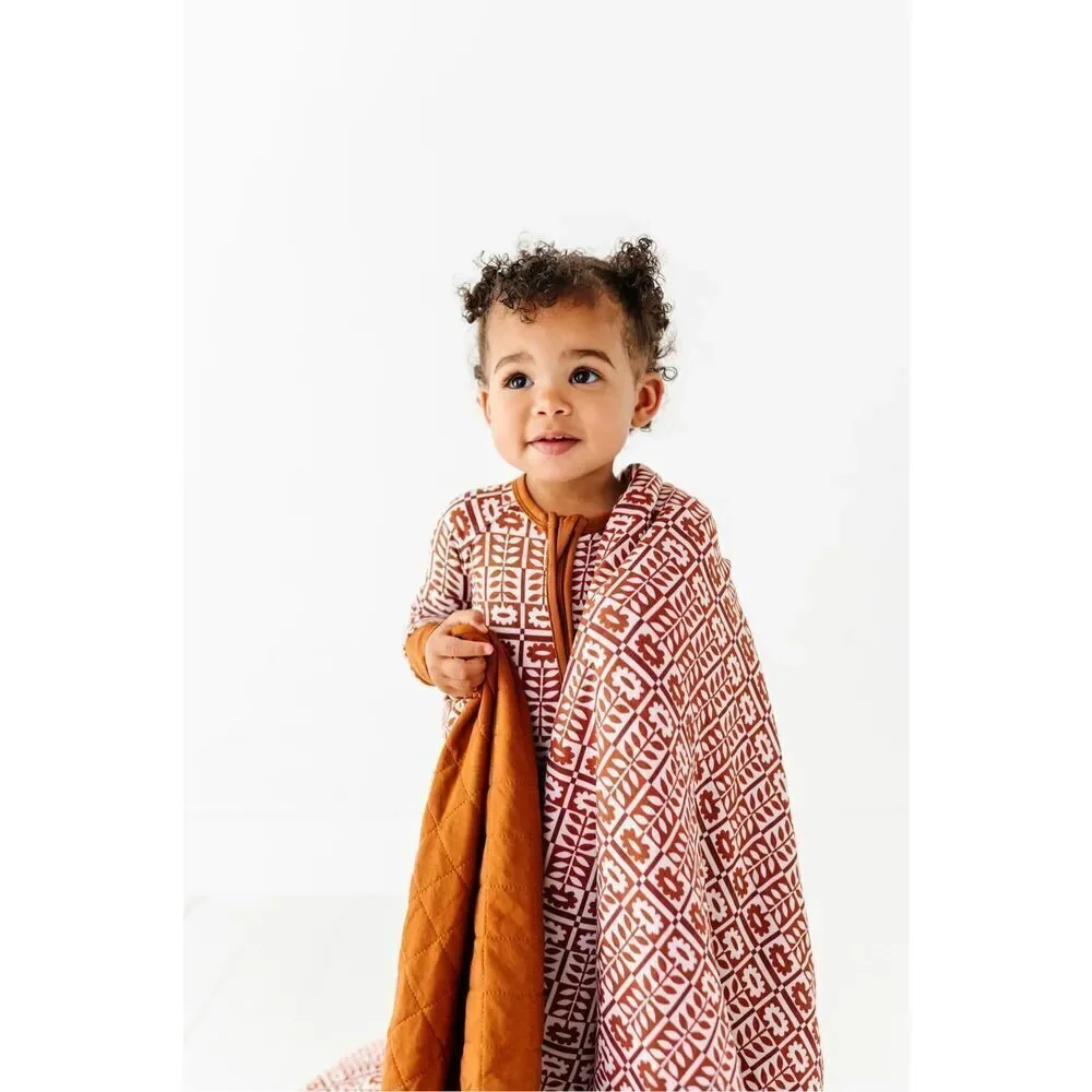 NWT Wild Woven Spiced Blooms Zip Romper- Modal like Bamboo